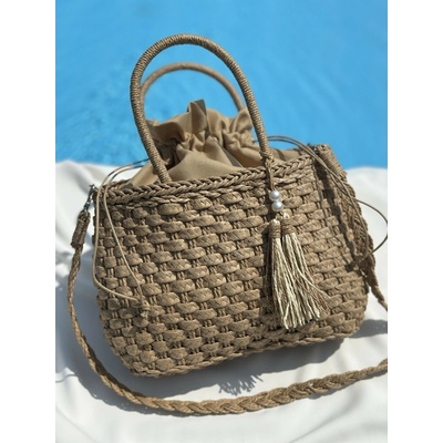 Pinky Club Letná slamená kabelka POLA