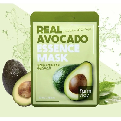 FARM STAY Шийт маска за лице с авокадо Farm Stay Real Avocado Essence Mask 1 бр