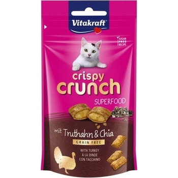 Vitakraft CRISPY CRUNCH с пуйка и чиа 60 г