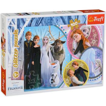 Trefl Пъзел Trefl от 100 части - Замръзналото кралство 2 (14817)