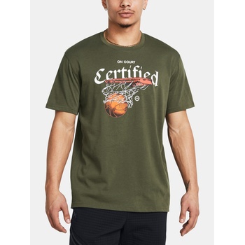 Under Armour UA M HW Hoops Certified SS T-shirt Under Armour | Zelen | МЪЖЕ | S