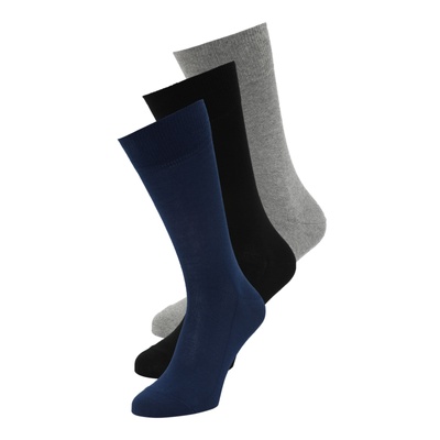 FALKE Къси чорапи 'Family' синьо, сиво, черно, размер 39-42