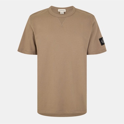 Calvin Klein Jeans Тениска Calvin Klein Jeans Monogram Badge T-Shirt - Brindle