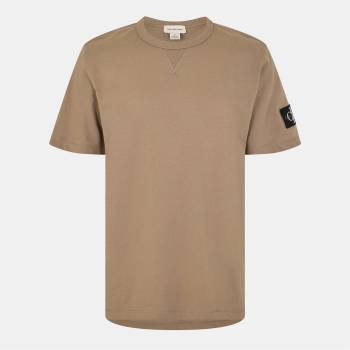 Calvin Klein Jeans Тениска Calvin Klein Jeans Monogram Badge T-Shirt - Brindle
