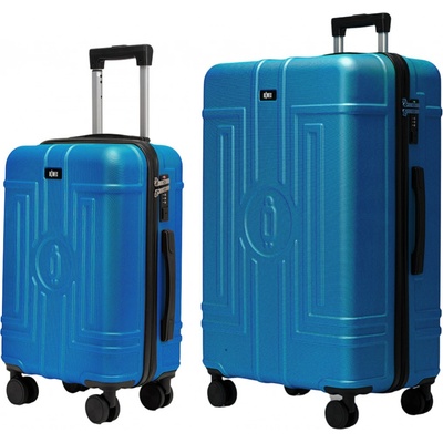 ROWEX Casolver SET modrá 93L, 63L, 33L 57x37x21 cm, 68x44x25 cm, 78x50x30 cm – Zboží Dáma