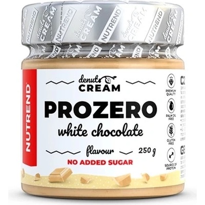 Nutrend DeNuts Lahodný orechový krém ProZero s bielou čokoládou 250 g