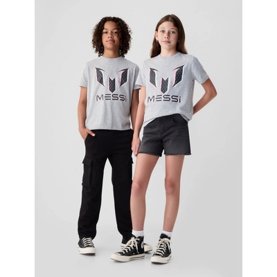 GAP dětské tričko Messi Unisex Šedá