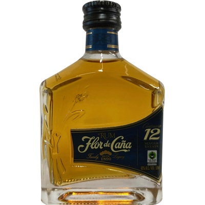 Flor de Cana 12y 40% 0,05 l (holá láhev)