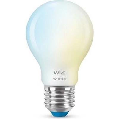 WiZ LED žárovka Frosted Glass E27 A60 7W 806lm 2700-6500K IP20, stmívatelná