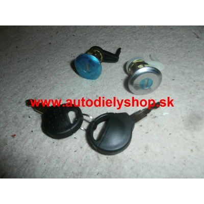 Peugeot 206 10/98-04/2009 2x zámok dverí + 2 x klúč