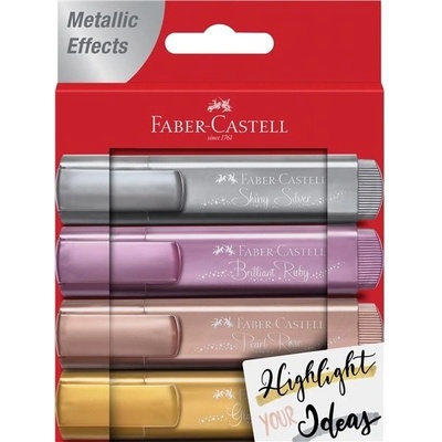 Faber-Castell Textliner 46 Neon sada 4 farieb