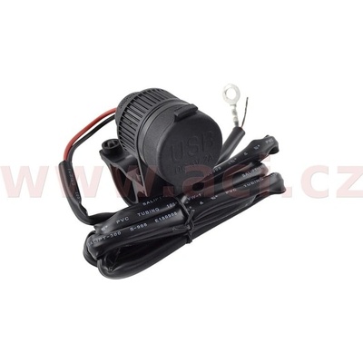 dvojitá USB zásuvka s uchycením na řídítka 18649