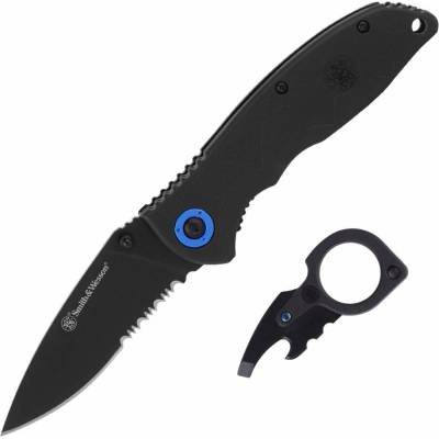 Smith&Wesson Zavírací nůž Clip Fold W s přívěskem na klíče