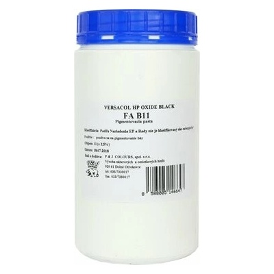 Pasta Versacol HP Oxide Black FA B11 LTR
