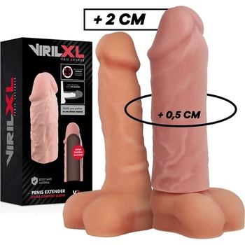 Image 1 of Силиконов пенис удължител, 10см. - Penis Extender V3 Flesh (D-227245)