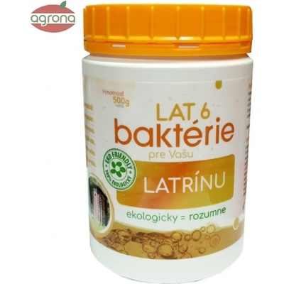 LAT 6 baktérie pre Vašu latrínu 500 g