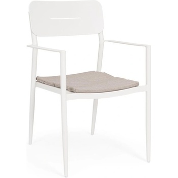 Bizzotto Nebula стол YK15 Vapor с подлакътници и възглавница (0663772)