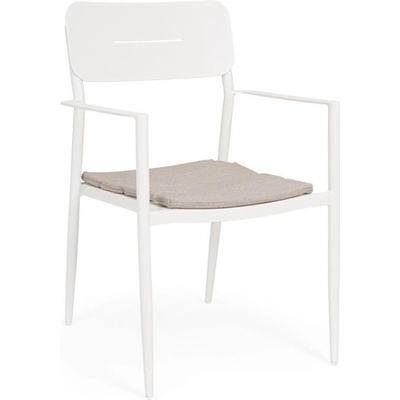 Bizzotto Nebula стол YK15 Vapor с подлакътници и възглавница (0663772)