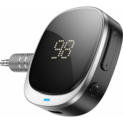 Hoco Adapter Aux Jack 3,5 mm Bluetooth With Display E80 Black