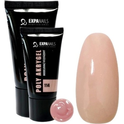 EXPA-nails Poly Acrygel Tube č. 14 Pudrový Poly 30 g
