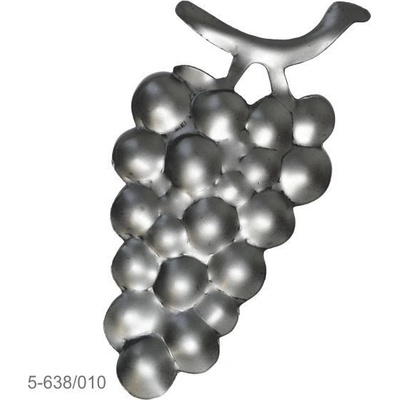 Hrozny 135 x 70 mm, tl. 1 mm, plechový výlisek