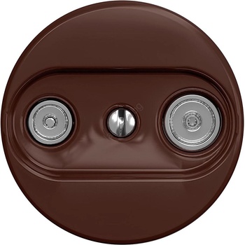 Image 1 of Reblig - ретро абонатна розетка TV+R (крайна) без рамка кафява (RG0076)