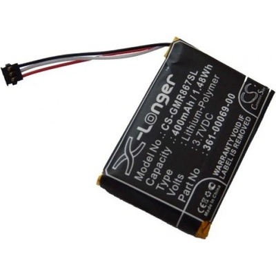 VHBW Batéria pre Garmin Barklimiter Deluxe / Delta Sport, 400 mAh - neoriginálne