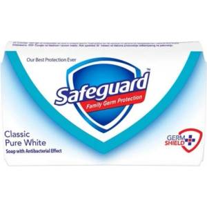  Сапун Safeguard Classic pure White 90гр