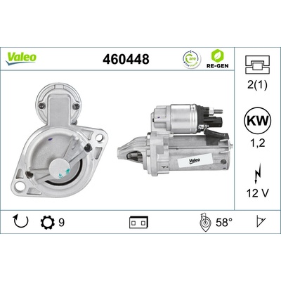 Startér VALEO 460448