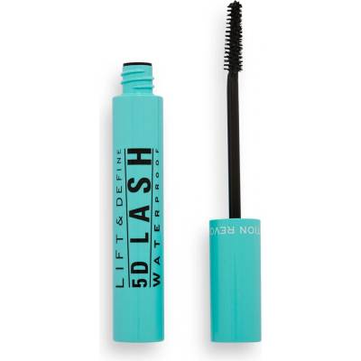 Revolution Voděodolná řasenka 5D Lash Waterproof Mascara Black 14 ml