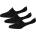Wrangler Чорапи Wrangler Men's Guthrie 3-Pack Cotton Non-Slip Liner Invisible Socks - Black