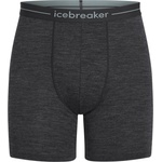 Icebreaker Мъжко мериносово термобельо Icebreaker Anatomica Long Boxers Merino base layer - Jet Heather (015-2398-0112)