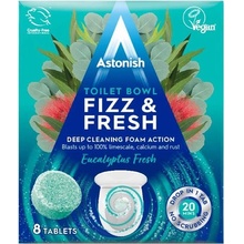 Astonish Fizz & Fresh aktivní tablety do WC Eukalyptus 8 ks