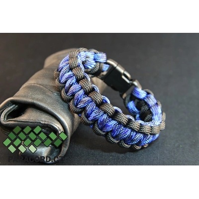 Paracord MINI KOBRA modrá – Zboží Mobilmania