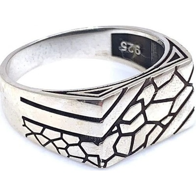 Jan Kos jewellery Stříbrný prsten bez osazení MHT 3177/N70