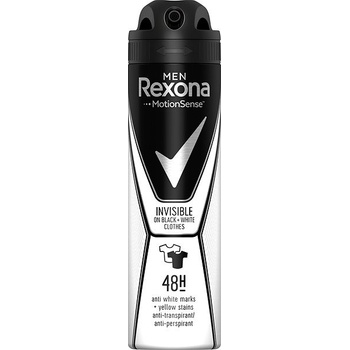 Rexona Men Invisible Black + White deospray 150 ml