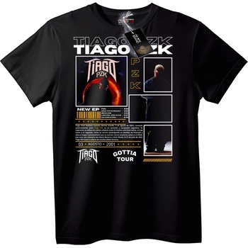 NOONEBRAND Тениска Tiago PZK Музикално Турне - M, White