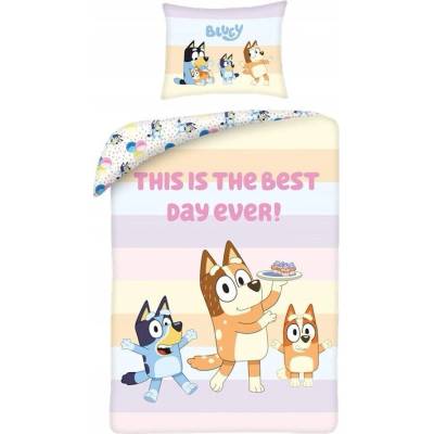Halantex Povlečení Bluey Best Day Ever, BY9672BL