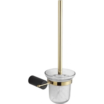 Mexen príslušenstvo Aron wc kefa čierna zlatá 7088150-57