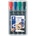 STAEDTLER Комплект Маркери Staedtler Lumocolor 352, перм, обли, 4 цв (21127-А)