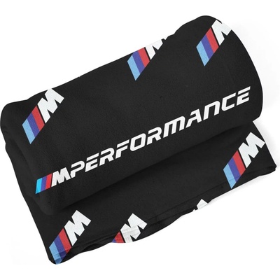 Sablio Mperformance černý vzor Deka 150x120