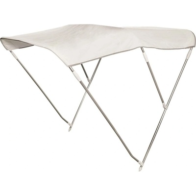 Bimini stříška 3-ramenná ALU bílá výška 110cm 220/230