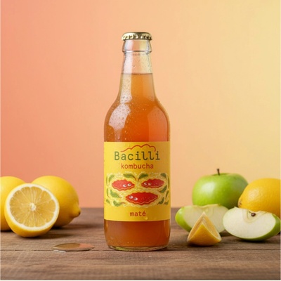 Bacilli bio kombucha maté 330 ml