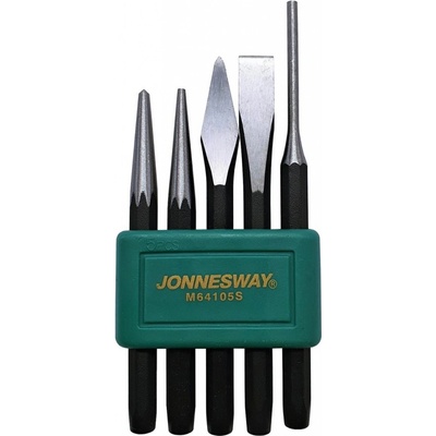 Jonnesway Sada priebojníkov+sekáč+jamkár+dlátko 5 dielna JON 11