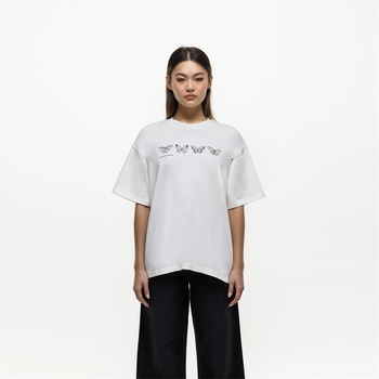 Good For Nothing Тениска Good For Nothing Metamorphosis Oversized T-shirt White - White