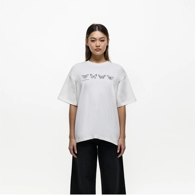 Good For Nothing Тениска Good For Nothing Metamorphosis Oversized T-shirt White - White