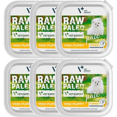 VetExpert Raw Paleo Pate Puppy Mini Turkey 150 g