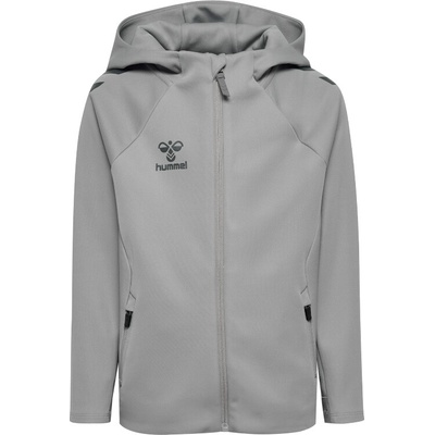 Hummel Cima 2.0 Hooded Jacket Kids šedá