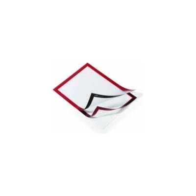 Durable Panel samolepiaci informačný A4 DURAFRAME červený (bal=2ks)