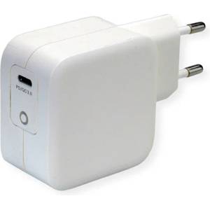 Roline Стенно зарядно устройство, 1x USB3.0 Type-C 61W, бяло 19.11. 1018-10 (19.11.1018-10)